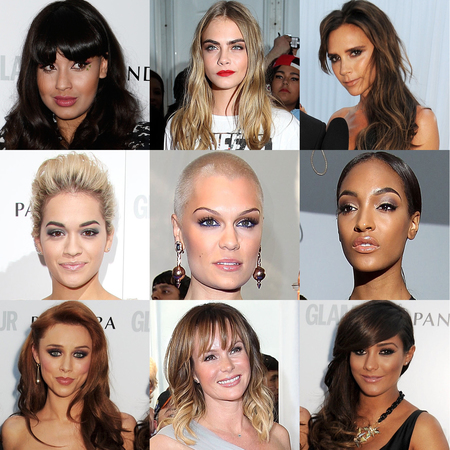 Glamour Women of the Year Awards 2013: Hair and makeup
