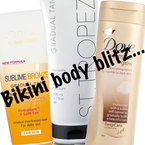 Best gradual tan moisturisers for bikini body