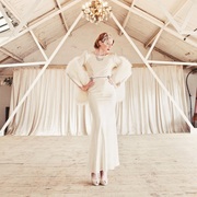1930s inspired wedding fashion 
