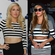 Ellie Goulding wears Beyoncé style crop top at Summertime Ball