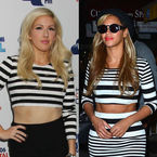 Ellie Goulding wears Beyoncé style crop top at Summertime Ball