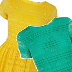 Shop Holly Willoughby's Oasis lace skater dress
