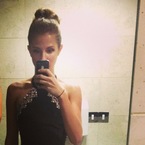 Millie Mackintosh tries bridal style hair on MIC