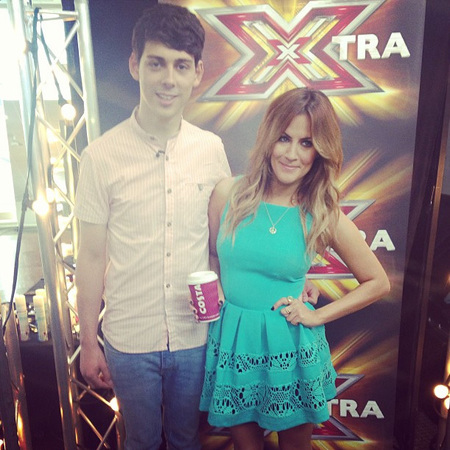 Shop Caroline Flack summer dress at X Factor auditions