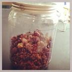 Fearne Cotton homemade granola from Honestly Healthy cookbook 
