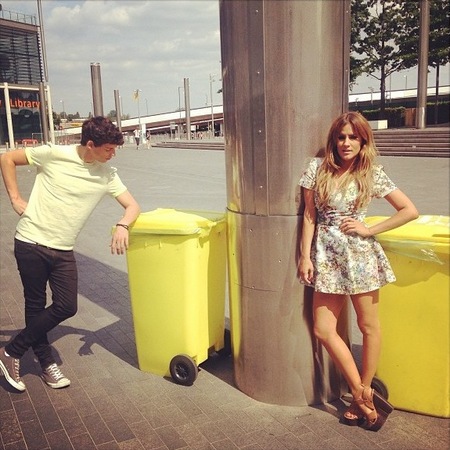 Shop Caroline Flack's Oasis dress from Xtra Factor filming