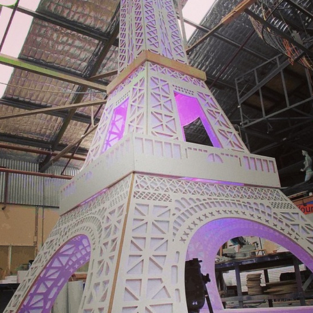 Kardashian Kollection Eiffel Tower for Sydney Fashion Festival