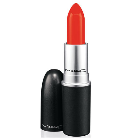 MAC Cosmetics orange lipstick