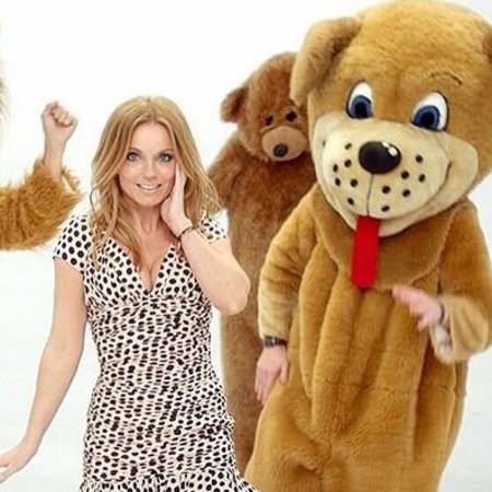 Geri Halliwell half of me single dancing bears