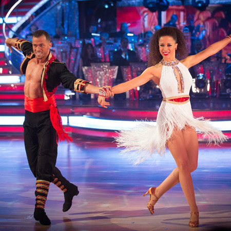Natalie Gumede - our choice - favourite outfit - strictly come dancing - white fringe dress - handbag.com
