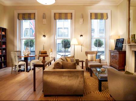 Brown's hotel review - London hotel review - suite sitting room - london city guide - travel - handbag.com