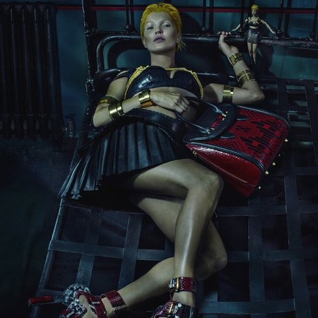 kate moss for alexander mcqueen - spring summer 2014 handbag collection - creepy short film - handbag.com