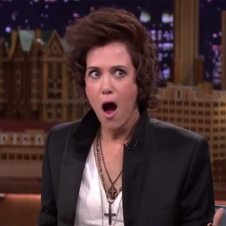 kristen wiig as harry styles - jimmy fallon - tonight show - funny video - handbag.com
