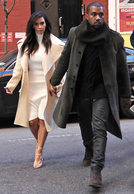 Kim Kardashian and Kanye West's matching clothes