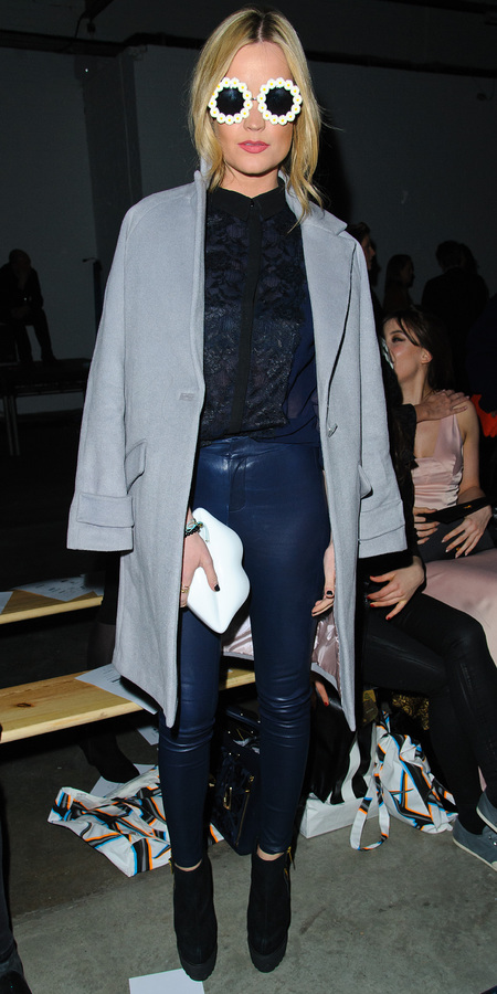 Best celebrity handbags front row London Fashion Week Autumn/Winter 2014