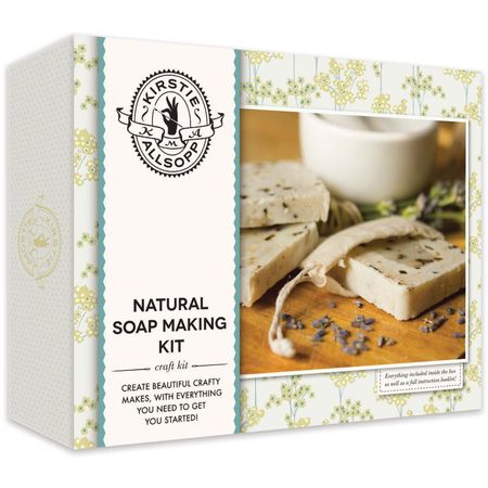 kirstie alsopp soap making kit for hobbycraft collaboration - DIY - interview - Q&A - shopping bag - handbag.com