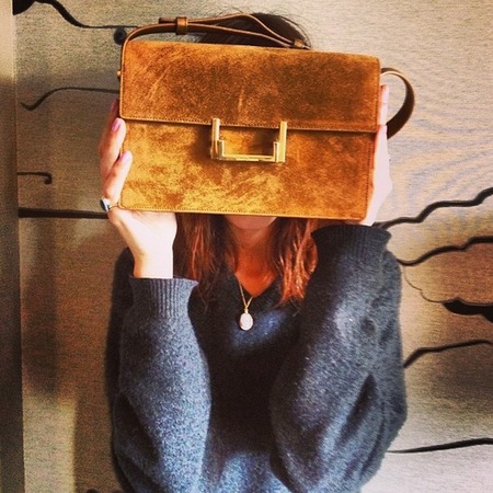 Alexa Chung's designer handbag collection