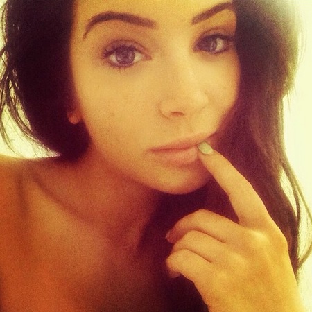 tulisa no makeup selfie - instagram picture - has tulisa had plastic surgery - celebrity face lift - handbag.com