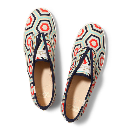 keds x kate spade collaboration - printed sneakers - fashion news - shopping bag - handbag.com