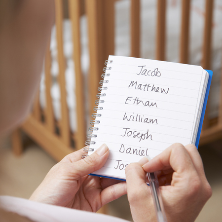 woman looking up baby names - game of thrones baby names - survey - netmums - baby bag - handbag.com