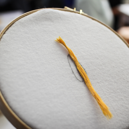 DIY Fashion Fix - How to embroider a handbag - shopping bag - handbag