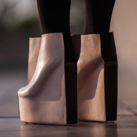 rectangle shoes by Czech designer Maria Nina Vaclavek designs - would you wear these? - shopping news - shopping bag - handbag.com