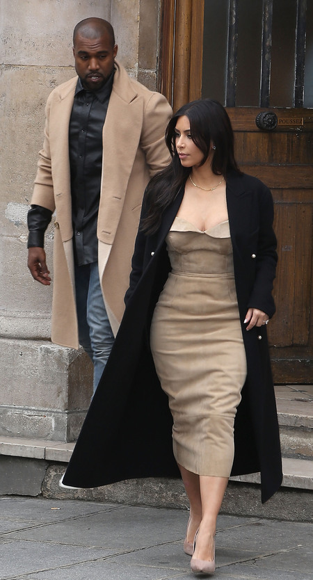 Kim Kardashian and Kanye West's matching clothes