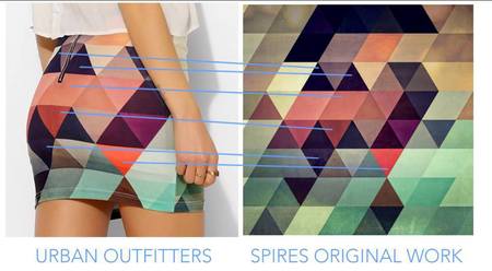 urban outfitters - sued for copyright infringement - copies artist's work society6 spires art prints - industry news - shopping news - shopping bag - handbag.com