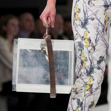 graduate fashion week 2014-best new handbag designers-sophie fisher clear book bag-handbag.com