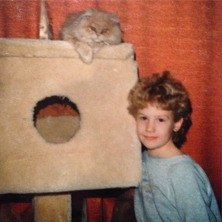 January Jones - awkward childhood photos - stylish celebrities - baby feature - baby news - handbag.com