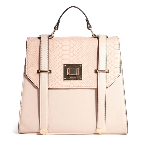 new look eton formal backpack - best pink handbags - shopping bag - handbag