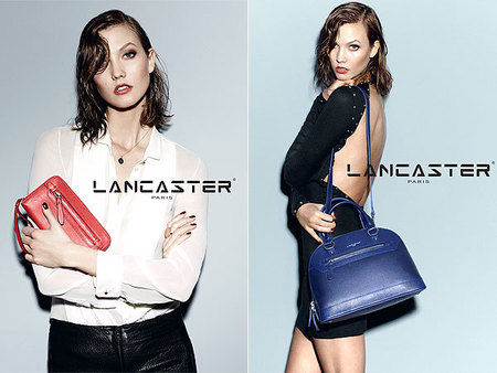 Lancaster AW14 bags - Karlie Kloss models bags - new video - shopping news - shopping bag - handbag.com