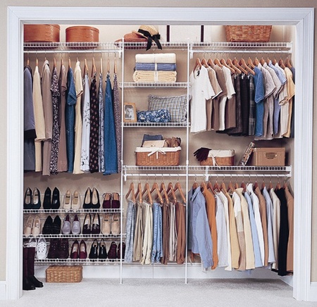 How to store and organise your handbags in your wardrobe - wardrobe decluttering - fashion organisation - wardrobe how to - home ideas - feature - shopping bag - handbag.com