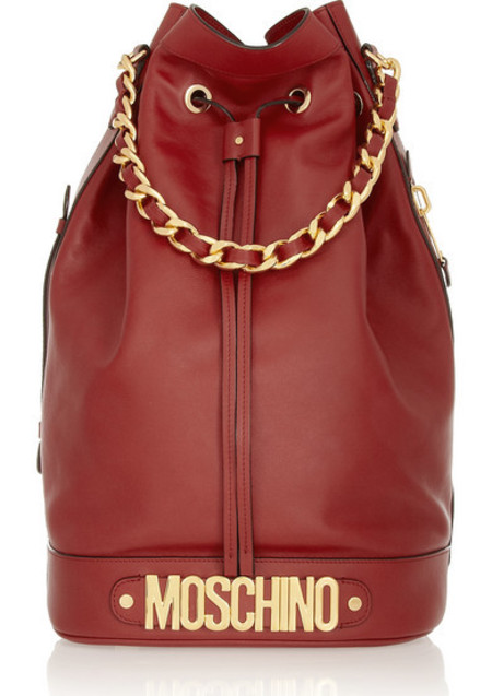 Moschino red bag - best red bags - shopping bag - handbag