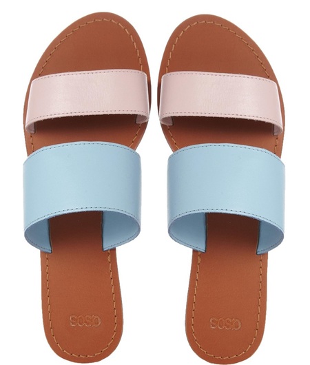 asos pastel sliders - get glam slider sandals - like beyonce from high street - shopping feature - handbag.com