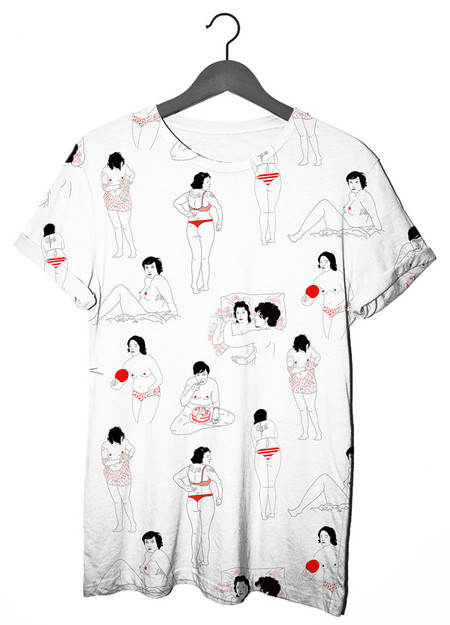 Clashist t-shirt - Lena Dunham t-shirt - buy it on your break - shopping news - shopping bag - handbag.com