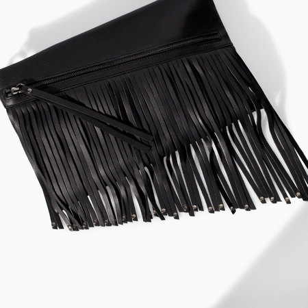 Zara fringed bag - best fringed bag if you can't afford a Gucci - shopping feature - shopping bag - handbag.com