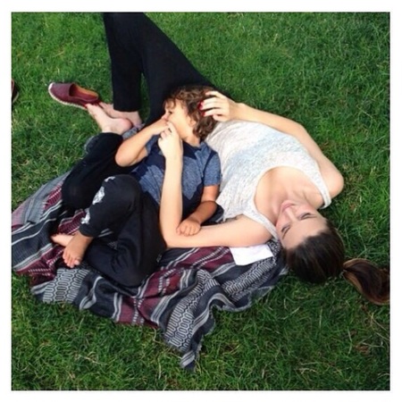 Miranda Kerr and baby Flynn