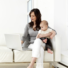 mum working from home - start your own business - top tips - baby advice - baby bag - handbag.com